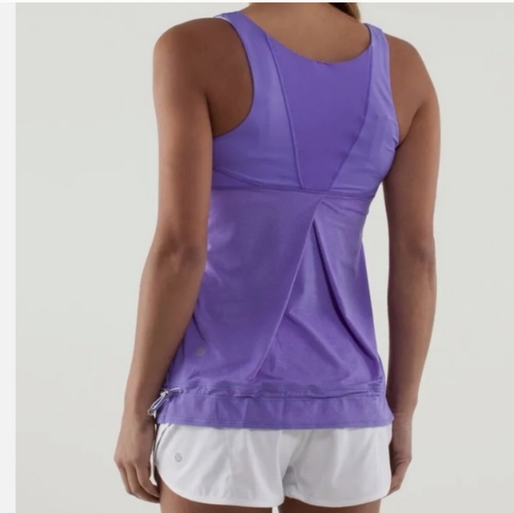 Lululemon Run Tame Me Tank purple